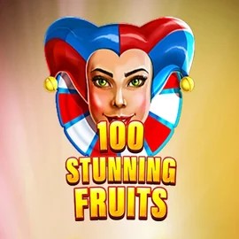 Official Slots logo: 100 Stunning Fruits by SYNOT Games at Lucky 7 Casino