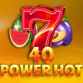 40 Power Hot logo by Amusnet Interactive at Lucky 7 Casino