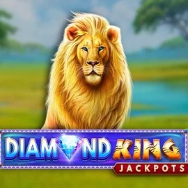 Official Jackpots logo: Diamond King Jackpots by SpinPlay Games at Lucky 7 Casino