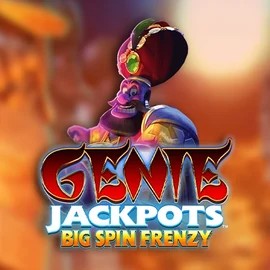 Genie Jackpots: Big Spin Frenzy logo by Blueprint Gaming Lucky 7 Casino