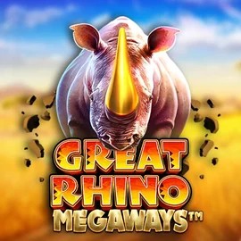 Slots logo of Great Rhino Megaways from Pragmatic Play at Lucky 7 Casino