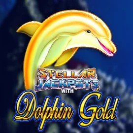 Dolphin Gold with Stellar Jackpots casino game by Lightning Box Game – featured logo at Lucky 7 Casino