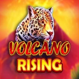 Volcano Rising logo by RubyPlay at Lucky 7 Casino
